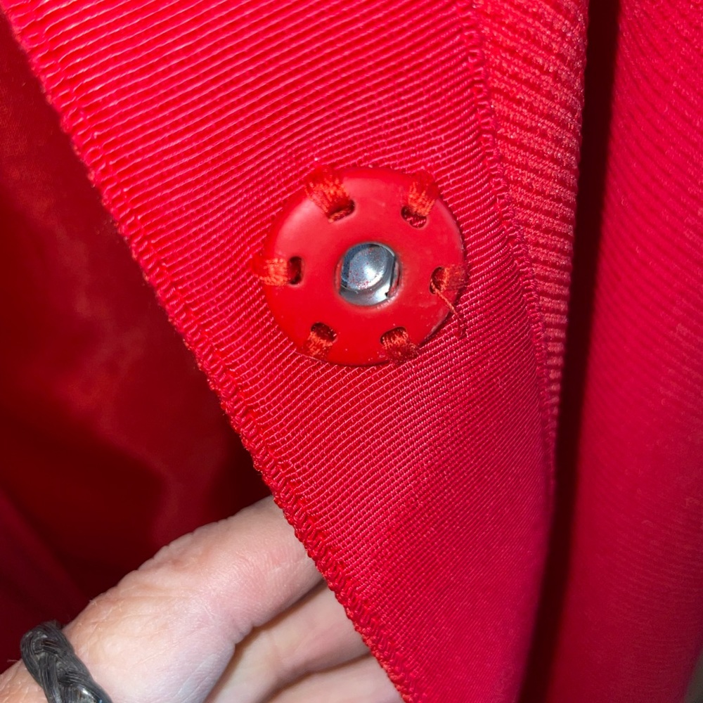 NEW! AK red car coat - Picture 6 of 8